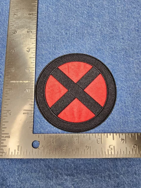 X-MEN LOGO, MARVEL COMICS Embroidery Iron On Applique Patch / Sew On