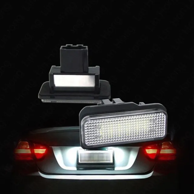 Plaque d'immatriculation compacte et légère lumières pour MercedesBenz Classe