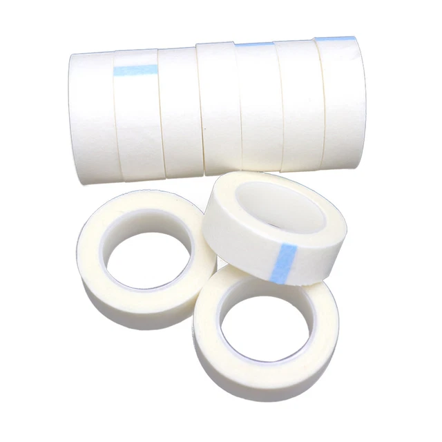 24 Pcs M Medizinisches Elastisches Schaumband Weißes Wimpernband