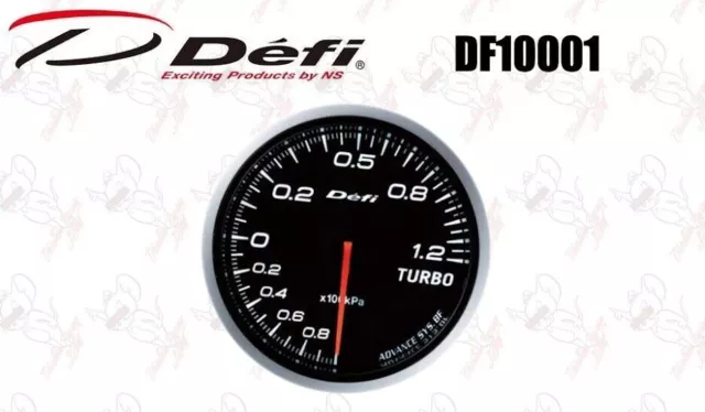 Defi Link Meter Advance BF Turbo Gauge Weiß Φ60 -100kPa~120kPa DF10001