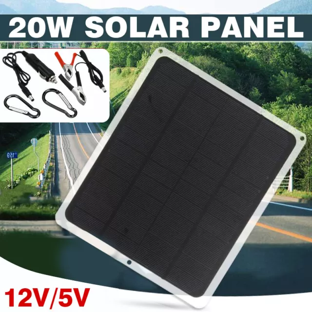 Kits chargeur DC 12V et USB 5V pour panneau solaire 22W pour bateau marin RV