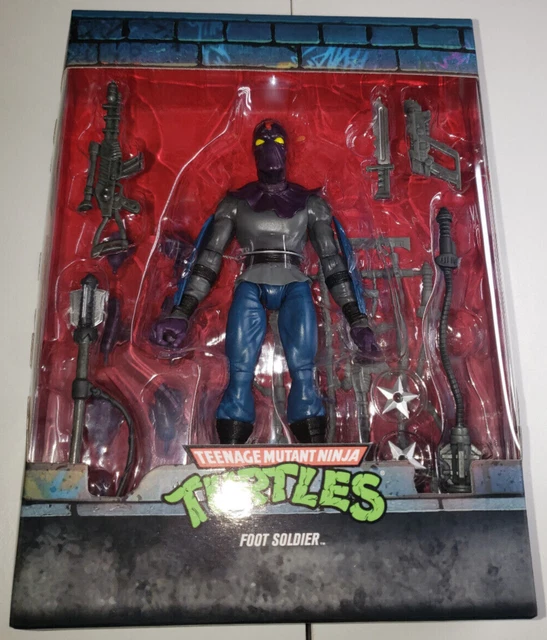 Super 7 Teenage Mutant Ninja Turtles Ultimates Foot Soldier Action Figure TMNT