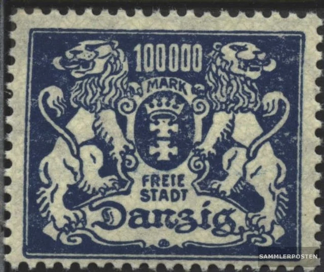 Danzig 155 postfrisch 1923 Wappen