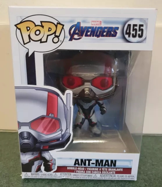 Funko Pop Vinyl Marvel Avengers Ant Man #455 NEUWERTIG UND VERPACKT