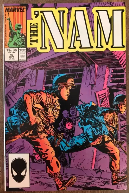 The Nam #10 By Murray Golden Ed Marks Vietnam War POW MIA Marvel NM/M 1987