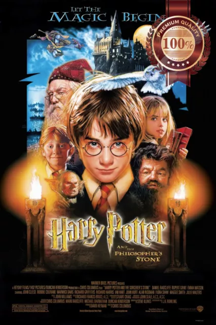 Harry Potter And The Philosopher's Stone Official Movie Print Premium Poster