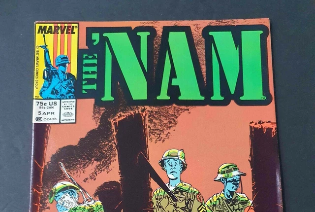 Nam #5  Marvel Comics 1987 Vf/Nm Newsstand 2