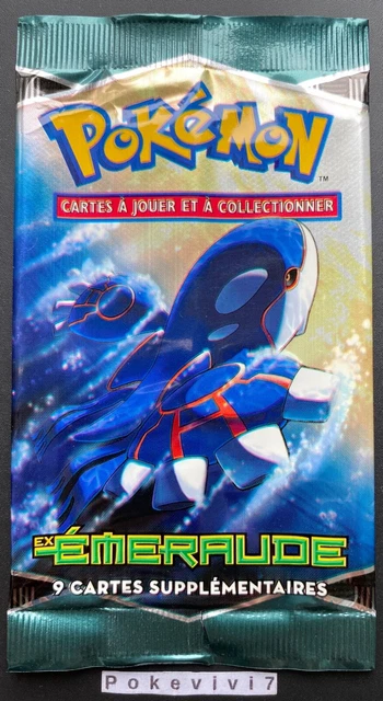 BOOSTER Bloc EX Pokemon EX EMERAUDE KYOGRE Vide / Empty / Open / NO CARDS !