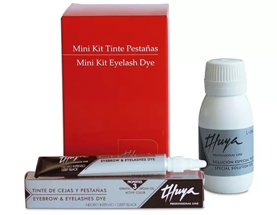 Mini Kit tinta ciglia - Nero Blu Thuya - Tinta Cheratina, Aloe, Argan