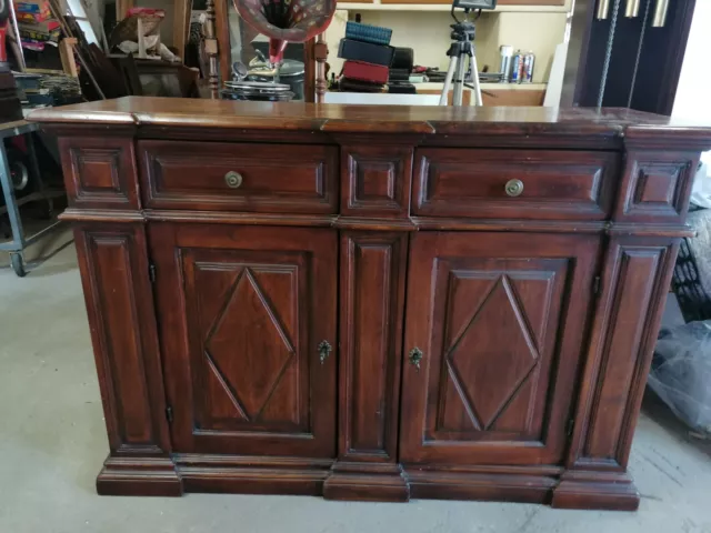 Credenza In Rovere Massello