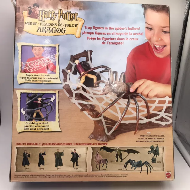 Harry Potter Web Of Aragog Spider Toy Matel 2002 Rare (New Unopened)