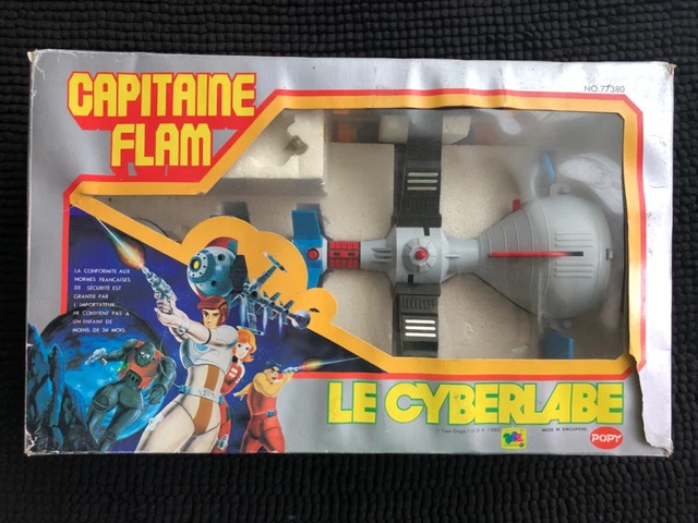 Pièce Accessoire Capitaine Flam - Le Cyberlabe - Popy Japan 1980 (loose)