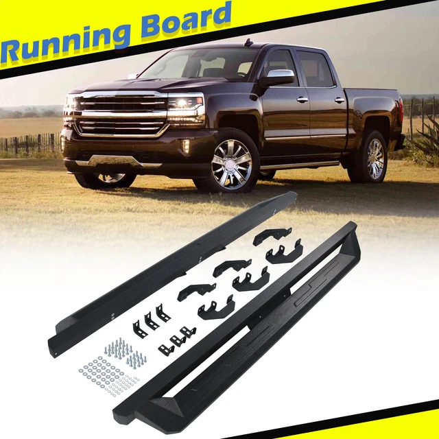 RUNNING BOARDS FOR 20192024 Silverado GMC Sierra 1500 2500HD 3500HD