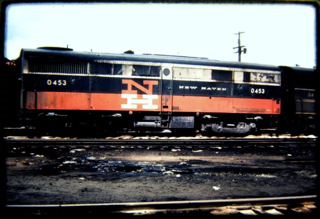 Duplicate Railroad Slide DSLD New Haven NH 0453 FB-1