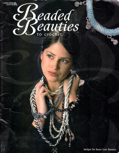 Bellezas con cuentas a crochet diseñadora Susan Lutz Kenyon Leisure Arts 2004
