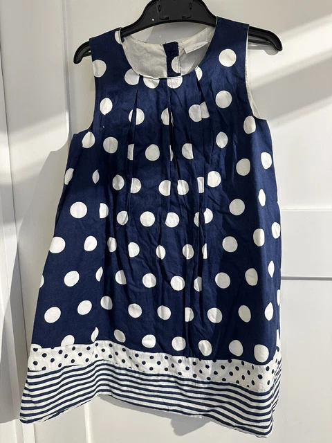 Next Girls Dress Age 4-5years Dress Bundle Blue x3 Flowers Summer