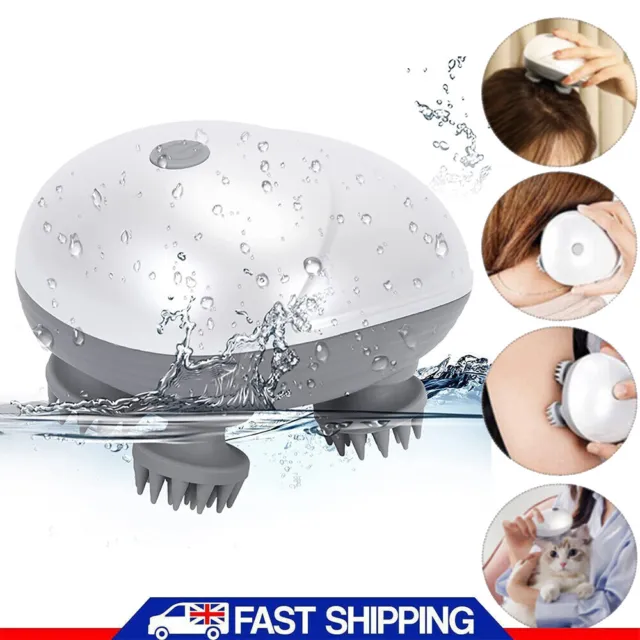 Body Head Scalp Massager Pet Cat Massage Device for Health Care USB Rechargeable