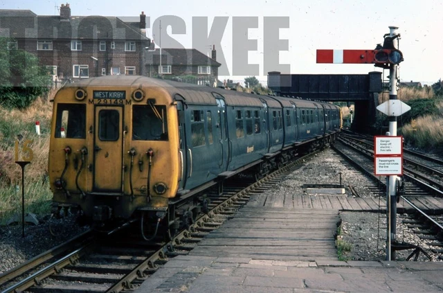Class 502 35MM SLIDE BR British Railways Electric EMU Class 502 M29149M 1976 ...