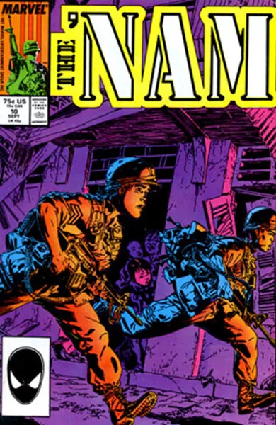 THE NAM 8 9 10 Vietnam War Comics Michael Golden Doug Murray Uncirculated 1987