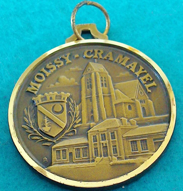 Médaille En Bronze « Hommage De La Ville » De Paray Vieille Poste – Pièce De Collection Française