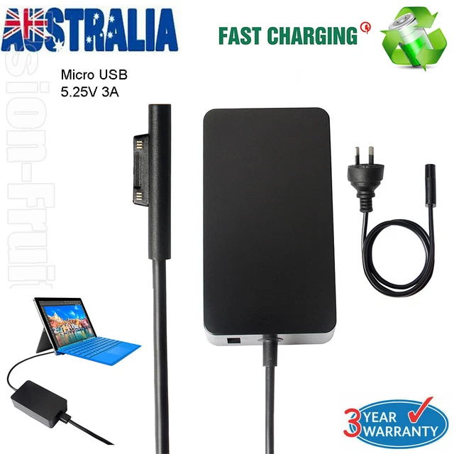 For Microsoft Surface Pro 3 4 5 2017 1796 36W Power Adapter Charger 1706 New AU