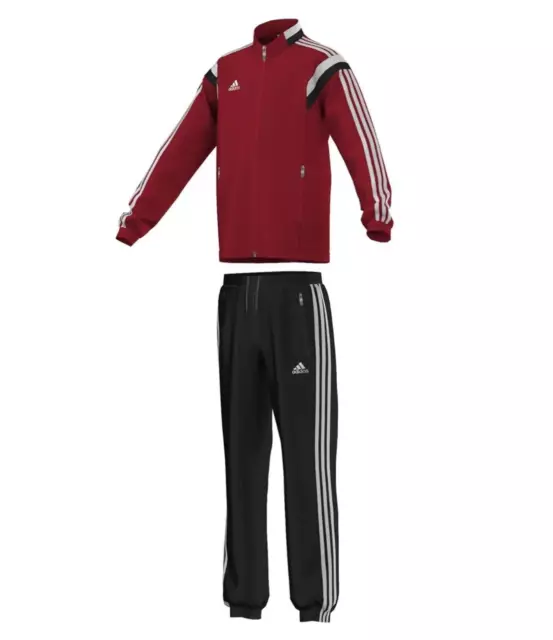 Adidas Condivo 14 Red Adult Tracksuit - Training Jacket & Pants (RRP £79.99)