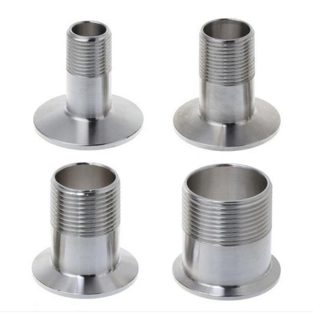 304 spina idraulica acciaio inox filettatura ferramenta tubo raccordo tri morsetto adattatore