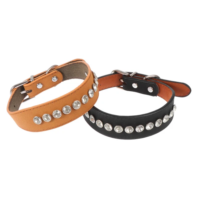 2Pcs Hund Halsbänder Pet Kragen Kostüm Pet Zubehör Katze Kragen Abtrünnigen