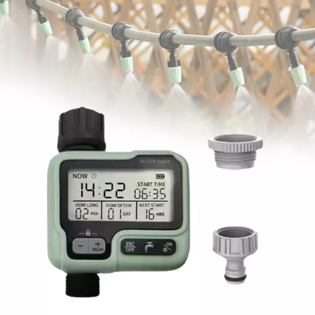 Digital Garden Water Timer Programmable Automatic Flower Waterer Gardening Tools
