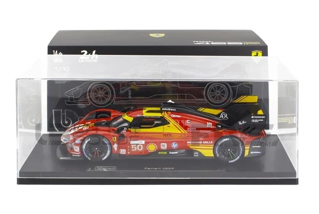 Ferrai 499P 3.0L Turbo V6 #83 2024 24h Le Mans in 1:18 scale by Bburago
