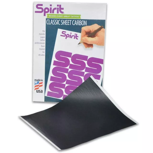 Spirit Manual Tattoo Carbon Paper A4 x3 Hectograph Stencil Transfer - Stick Poke