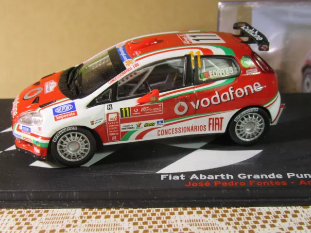 783X IXO Fiat Abarth Grande Punto S2000 #11 Rallye du Portugal 2008 + Boite 1:43 2