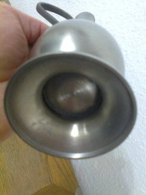 Soliflore/Vase Moderne En Étain Fin - Hauteur 25 Cm - Style Cylindre - Gris - Occasion