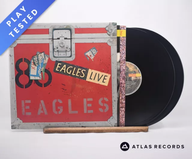 Eagles Eagles Live Gatefold Double LP Album Vinyl Record K62032 - VG+/VG+