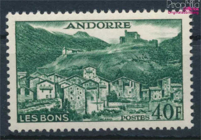 Briefmarken Andorra - Französische Post 1955 Mi 155 postfrisch (10368396