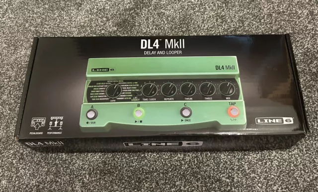 Line 6 Guitar Pedal Delay Modeler DL4 Mkll