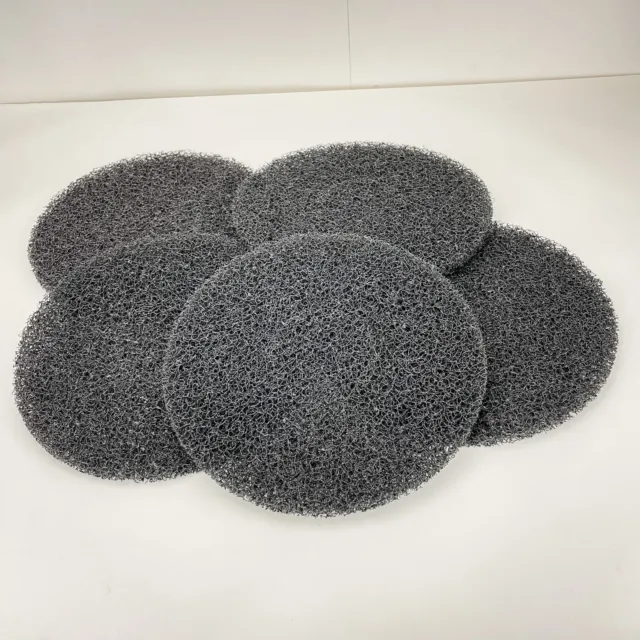 3M 7300 High Productivity Pad Gray 10 Inches Diameter Lot of 5 NEW