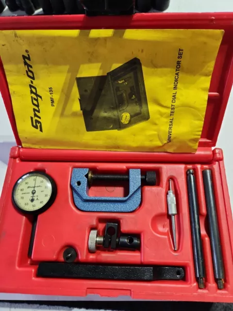 Snap-On Tools Usa Universal Dial Indicator Test Set Pmf135
