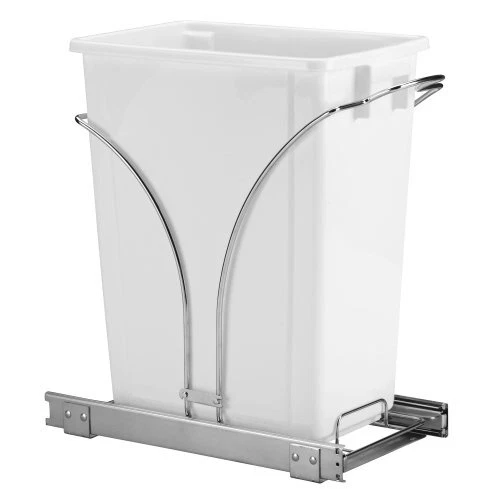 Household Essentials Glidez Pull Out Trash Can 9-Gallon Under-Cabinet Caddy w...