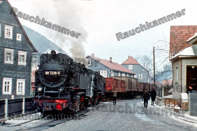 DR 99 7236-5  Biberau 1973 / alte Farb-Dia-Kopie! + Datei!  643#17