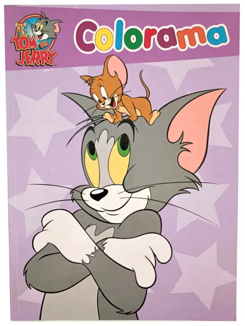 Tom & Jerry Malbuch Colorama Tom and Jerry Maus Ausmalbuch für Kinder Malen