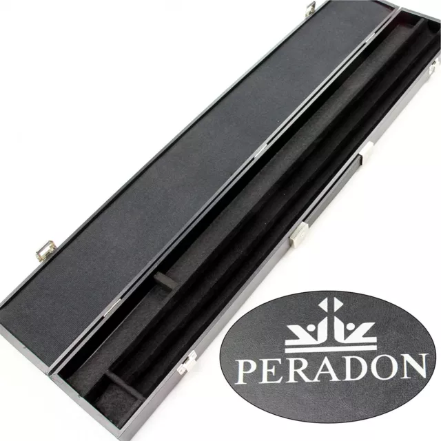 Peradon Wide Black Attache 2 Piece Snooker/Pool Case & Extension