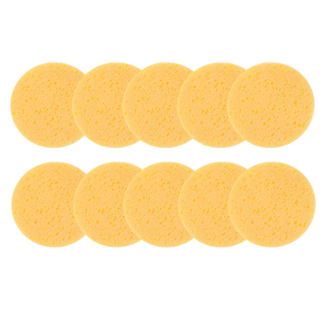 Triángulo de limpieza esponjas faciales esponjas para quitar maquillaje 10 piezas