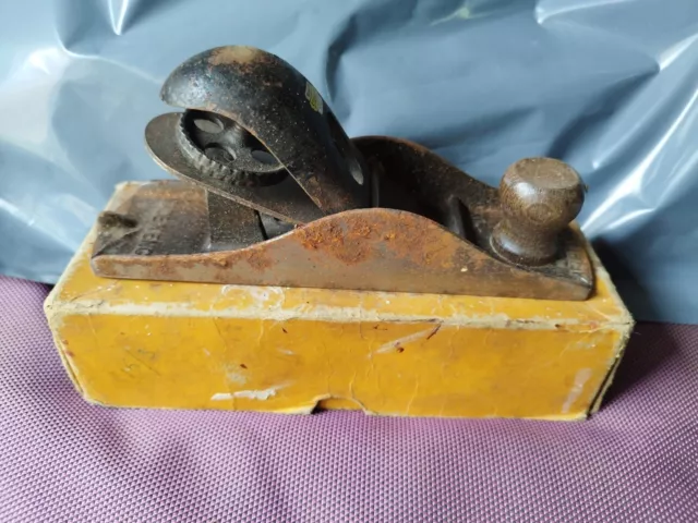 Boxed Vintage Stanley No 110 Block Plane