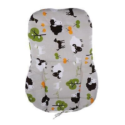 Morbido cuscino sedile passeggino cotone, tappetino cuscino universale baby buggy