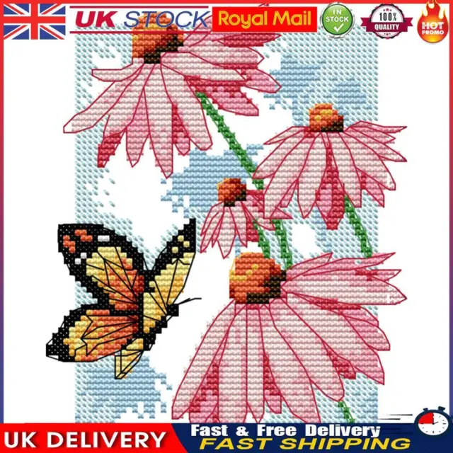 14CT Stamped DIY Cross Stitch Embroidery Needlework Home Decor Handmade Gifts