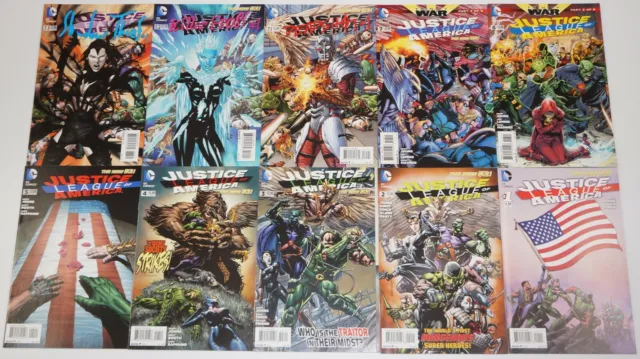 Justice League of America v3 #1-14 VF/NM complete series 7.1 7.2 7.3 7.4 New 52