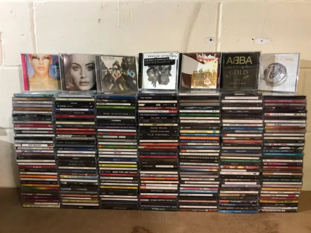 5000 x CDs Joblot - Classical Pop Dance New Wave Rock Compilation Wholesale