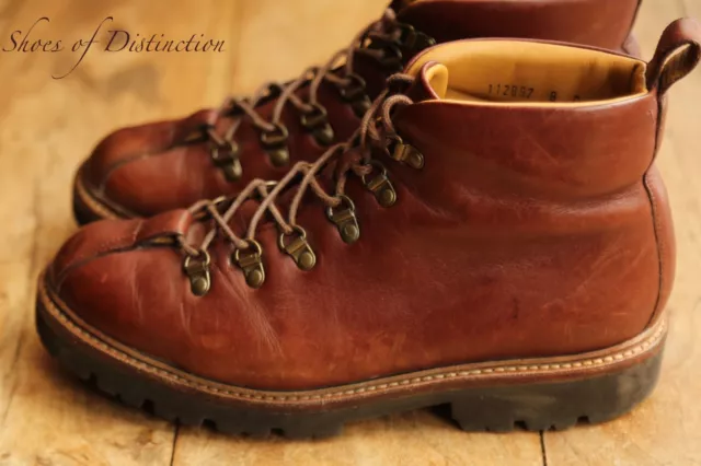 GRENSON BROWN Leather Boots Men's UK 8 G US 9 EU 42 £79.00 - PicClick UK