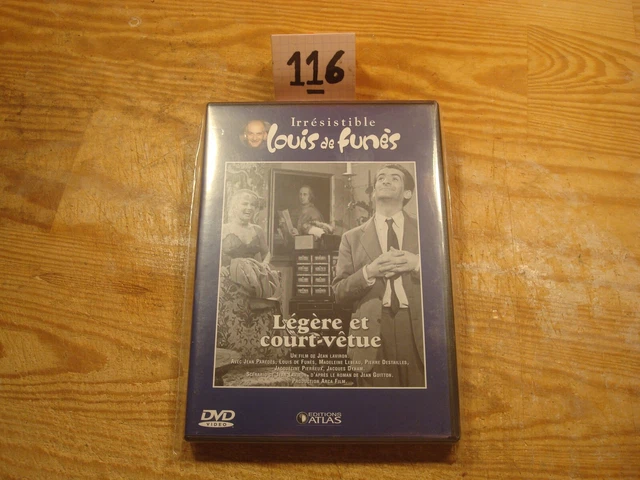 DVD : LEGERE ET COURT-VÊTUE - JEAN PAREDES / Comme Neuf